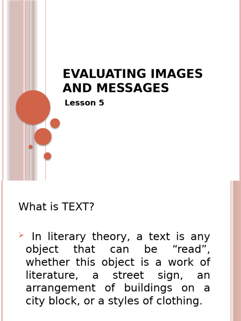 Purposive Communication LESSON 4 | PDF | Communication | Information