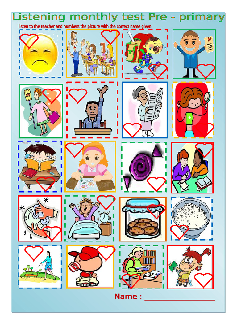 Listening Fun Activities Games Kinesthetics TPR Total Physic 59817 | PDF