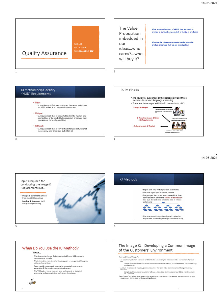 KJ Method for Customer Requirements Analysis | PDF | System | Information