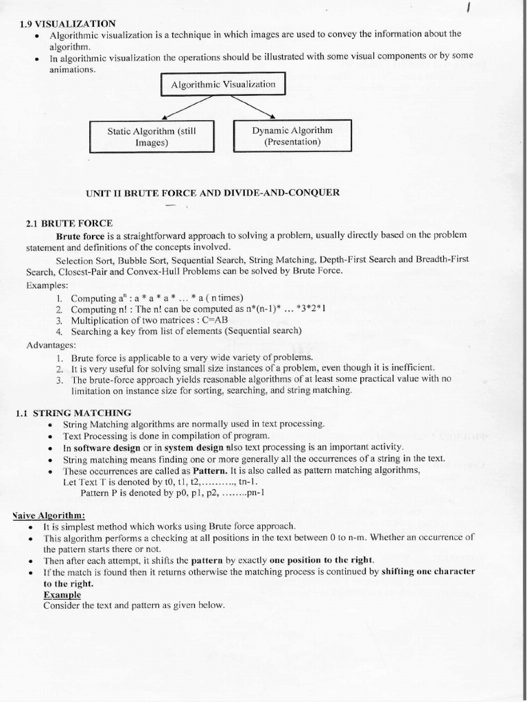 Unit II Notes | PDF