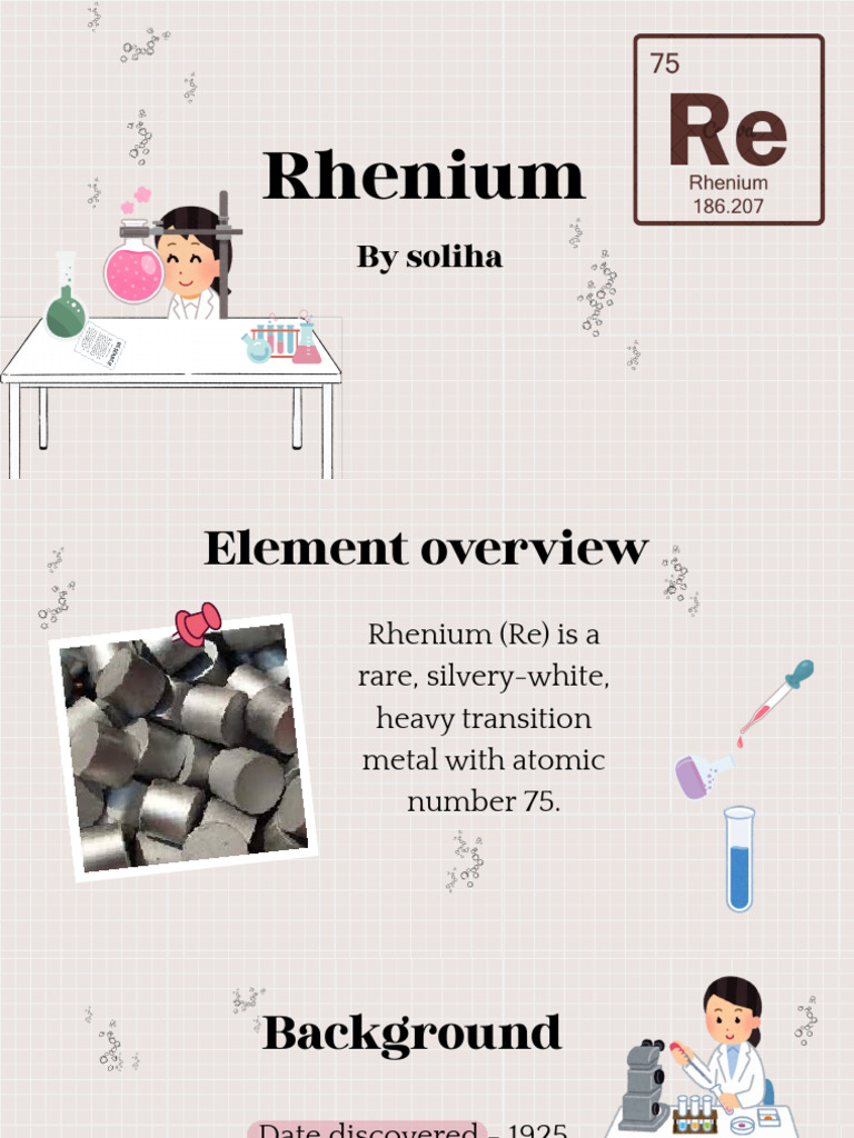 Rhenium | PDF