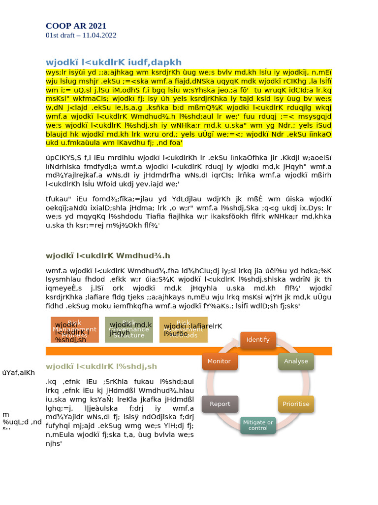 Risk Management Process Overview | PDF
