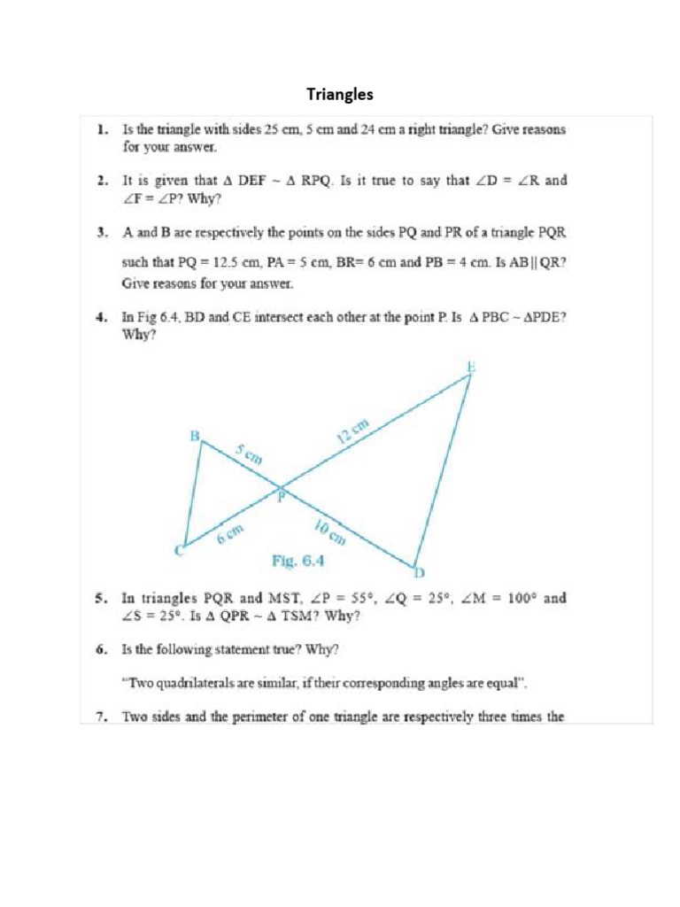 Triangles | PDF
