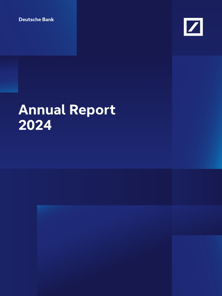 Deutsche Bank Annual Report 2024 Summary | PDF | Business | Corporations