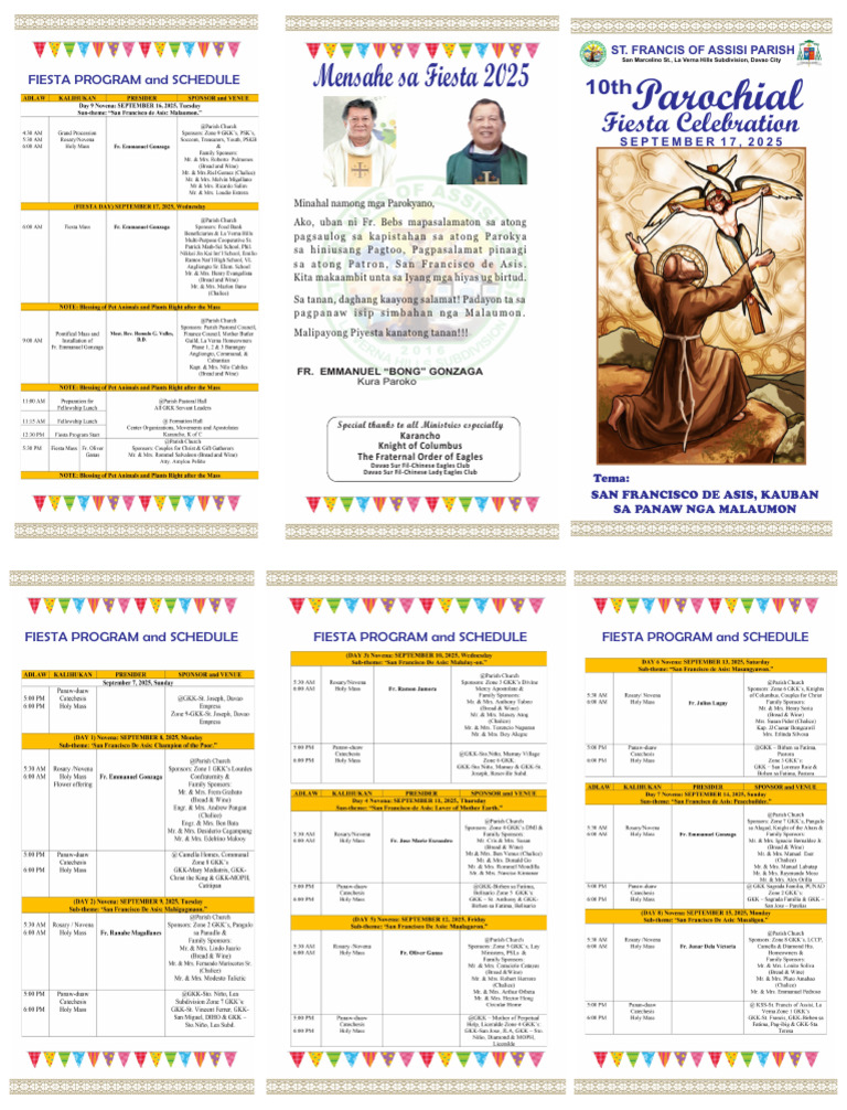 Fiesta Invitation 2025 | PDF