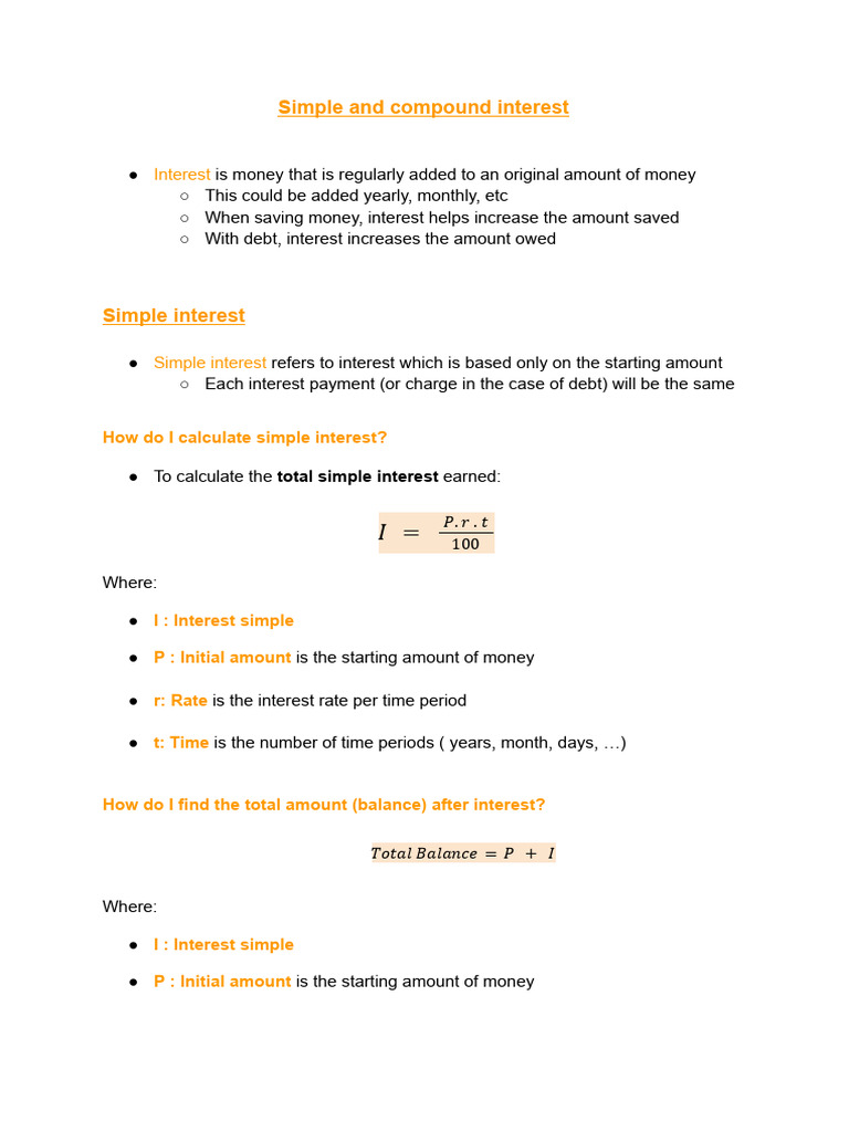 James's £200 Investment Interest Calculation | PDF | Interest ...