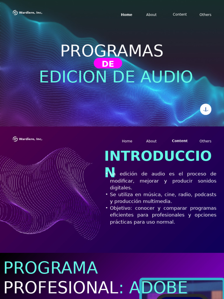 Black and Blue Modern IT Solutions & Technology Presentation | PDF ...