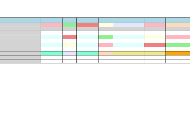 Weekly Study Schedule Overview | PDF