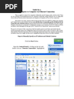 Download Guide Computer to Computer Connection via Ethernet by shanovarela SN9279378 doc pdf