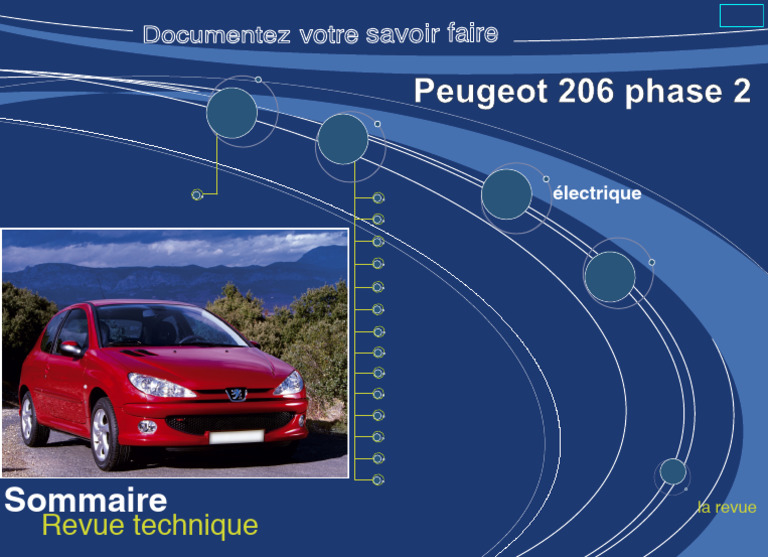 Revue technique Peugeot 206 phase 2 | PDF
