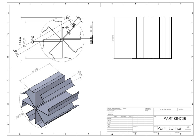 Technical Drawing Specifications | PDF