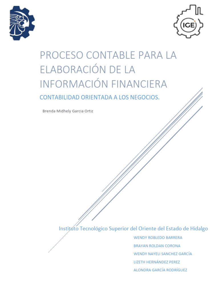Proceso Contable y Análisis Financiero | PDF | Contabilidad | Business