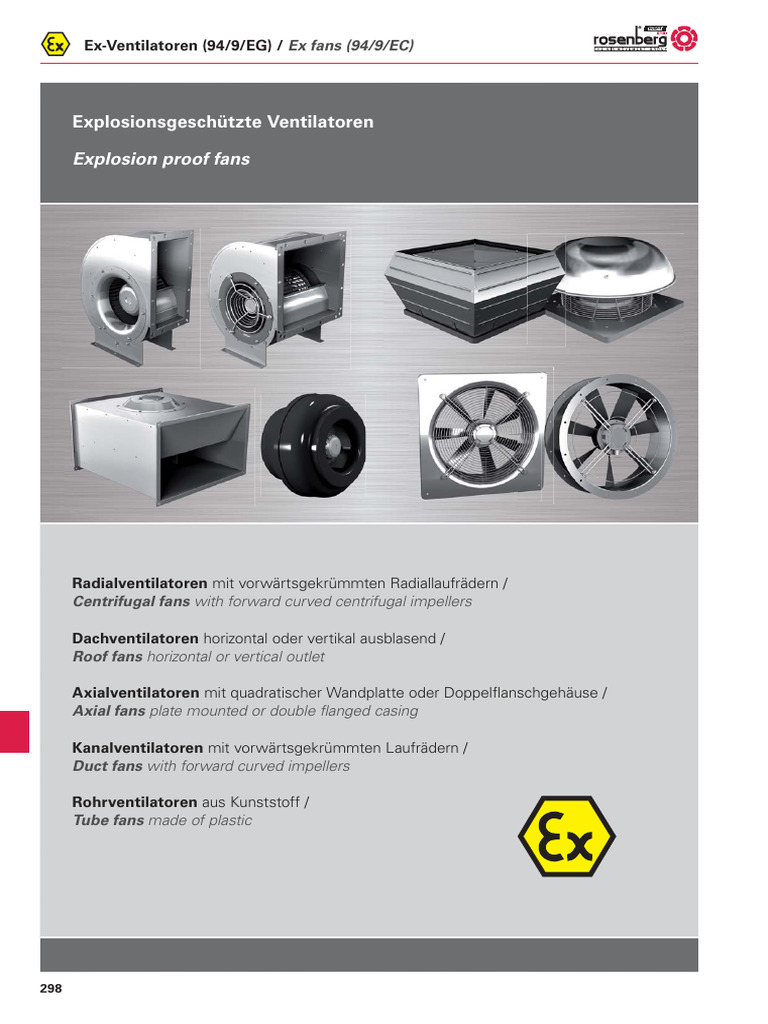 Explosion Proof Fans | PDF