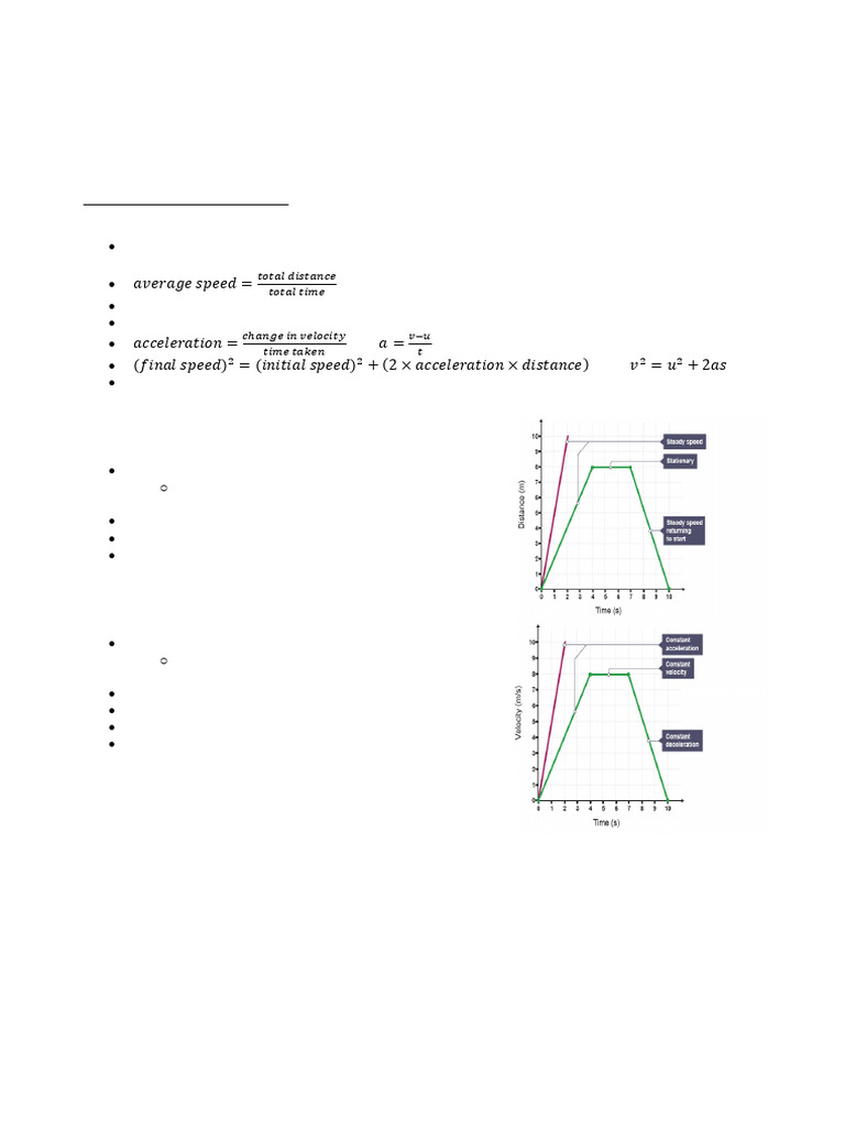 Forces and Motion: Key Concepts Explained | PDF | Force | Acceleration