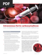 Ferinject Administration Guidelines | PDF | Intravenous Therapy ...