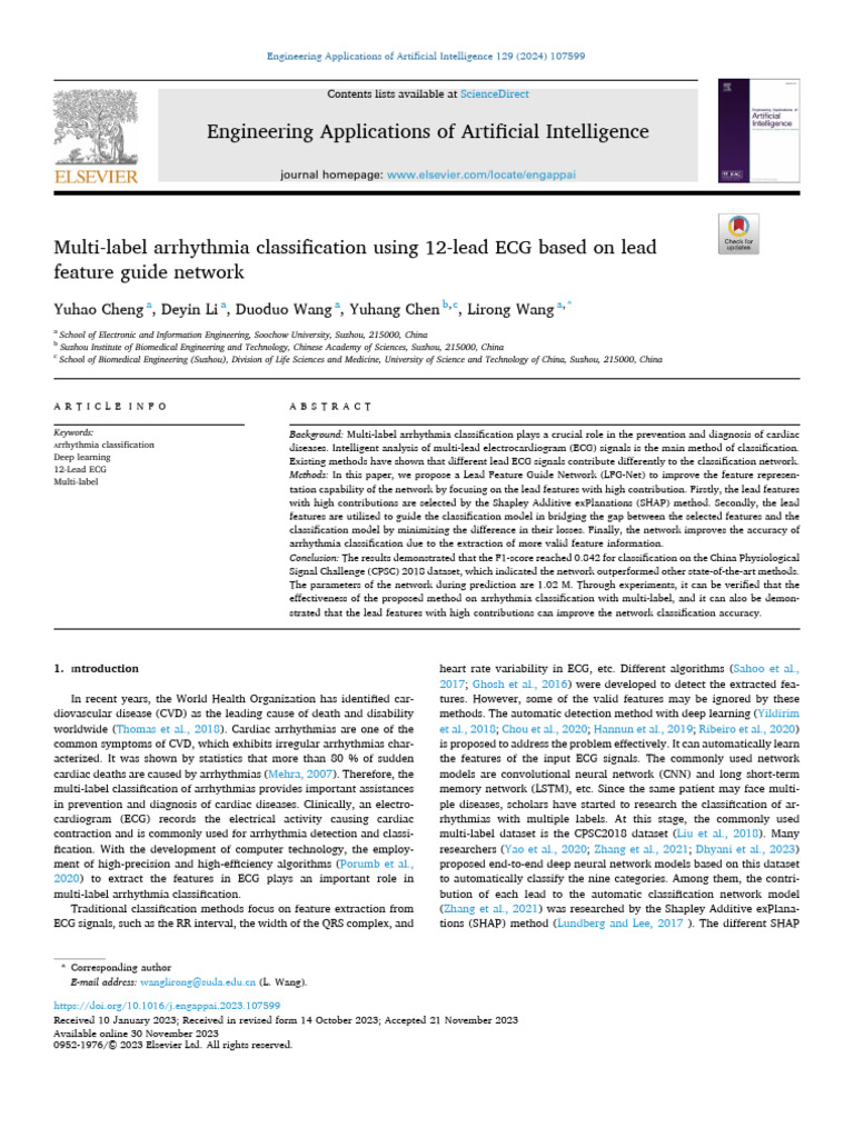 2_Multi-Label Arrhythmia Classification Using 12-Lead ECG Based on Lead ...
