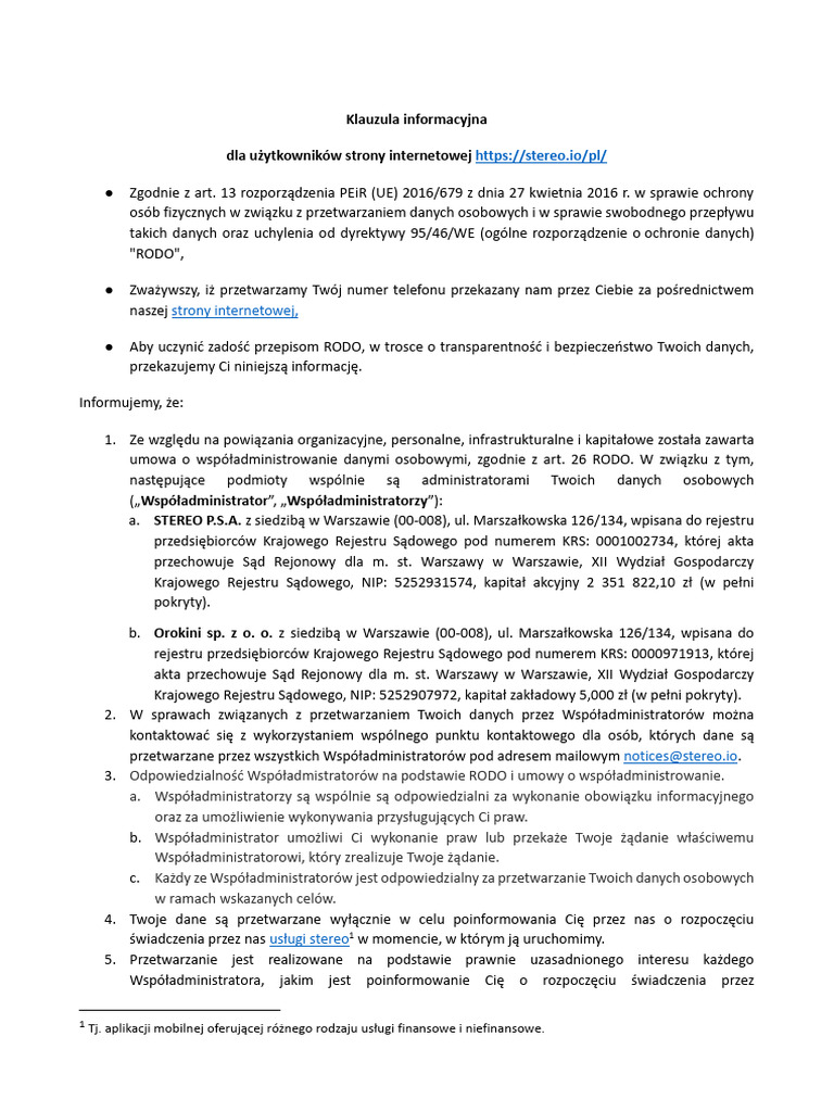 GDPR Information | PDF