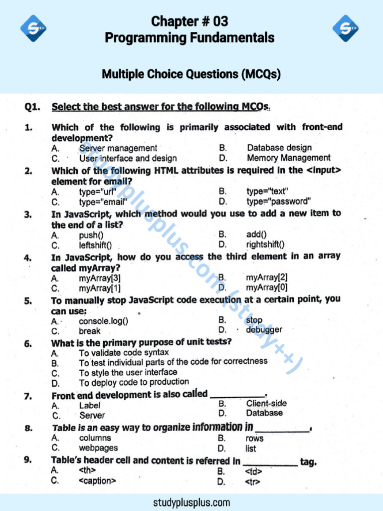 10 Computer 3 | PDF