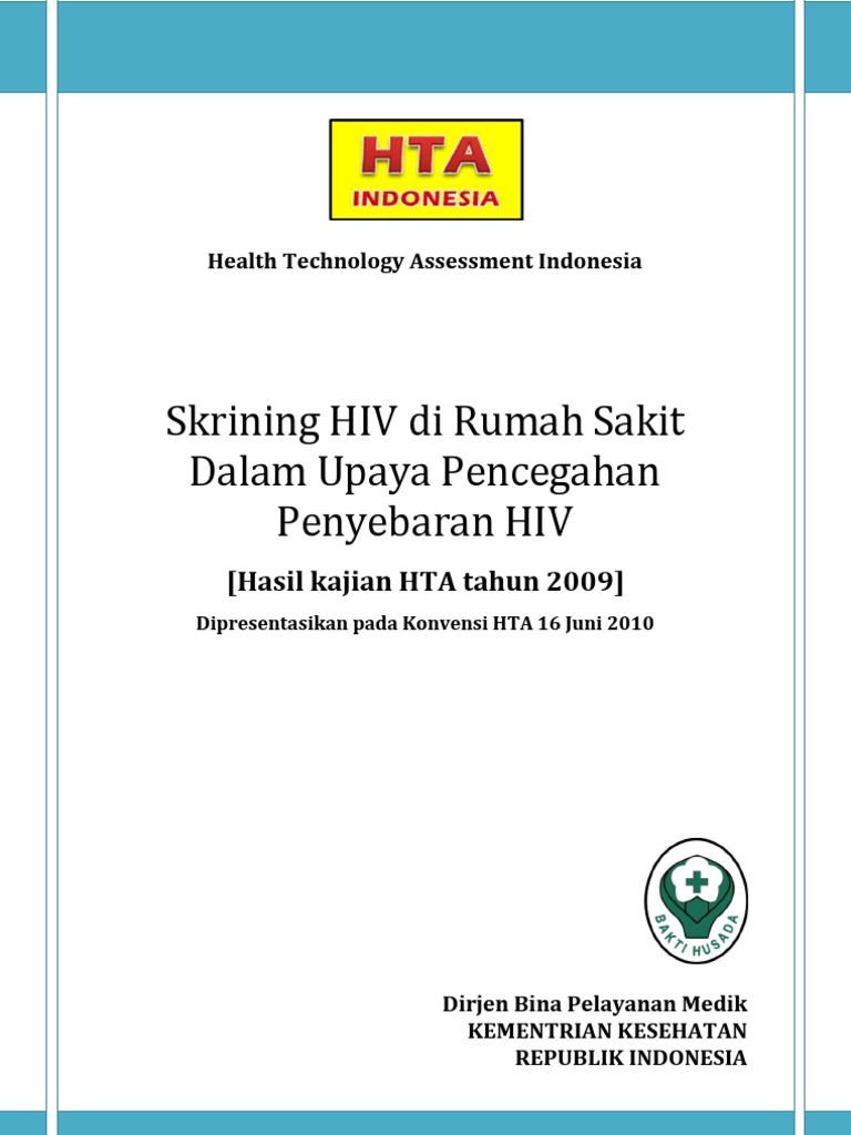 Skrining HIV Di Rumah Sakit Dalam Upaya Pencegahan Penyebara