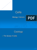 Cells: Biology I Honors