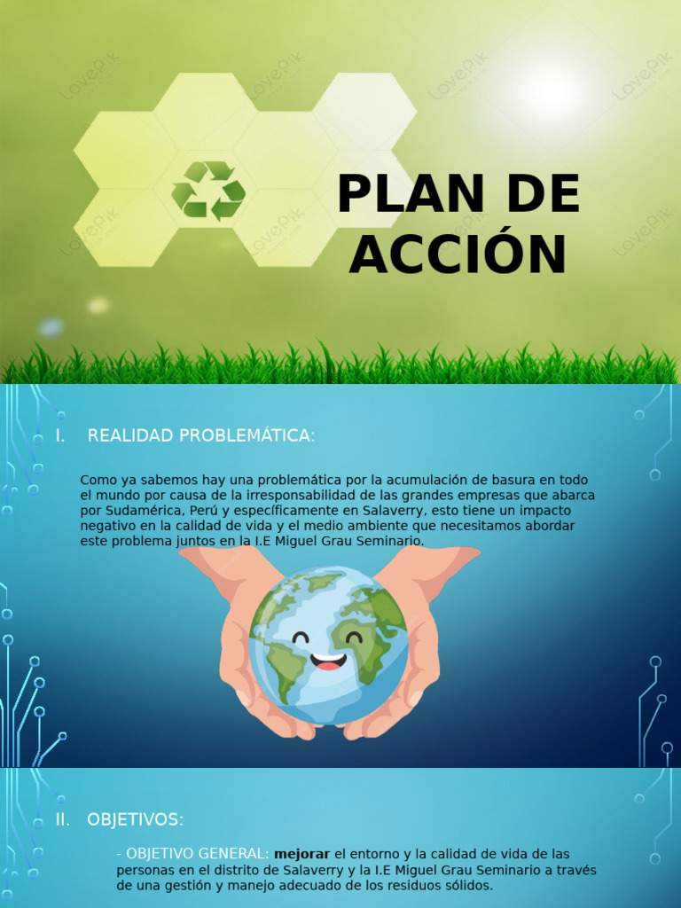 Plan de Acción para Mejorar La Calidad de Vida de Las Personas en ...