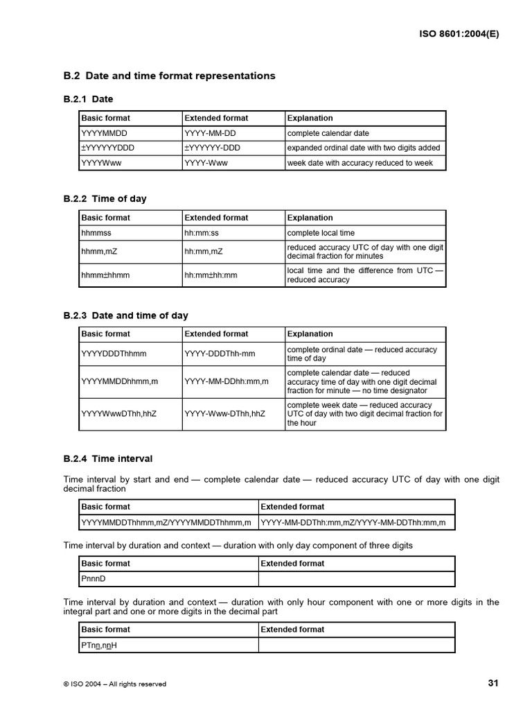 37 PDFsam ISO 8601-2004 E | PDF | Notation