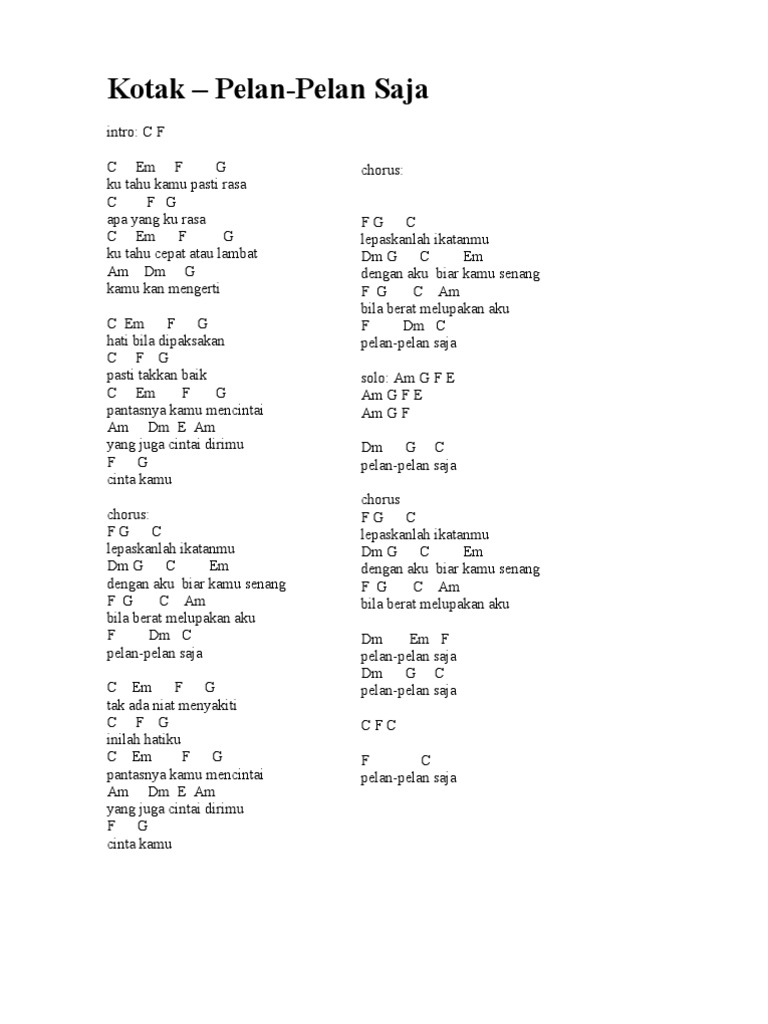 Kord Gitar | PDF