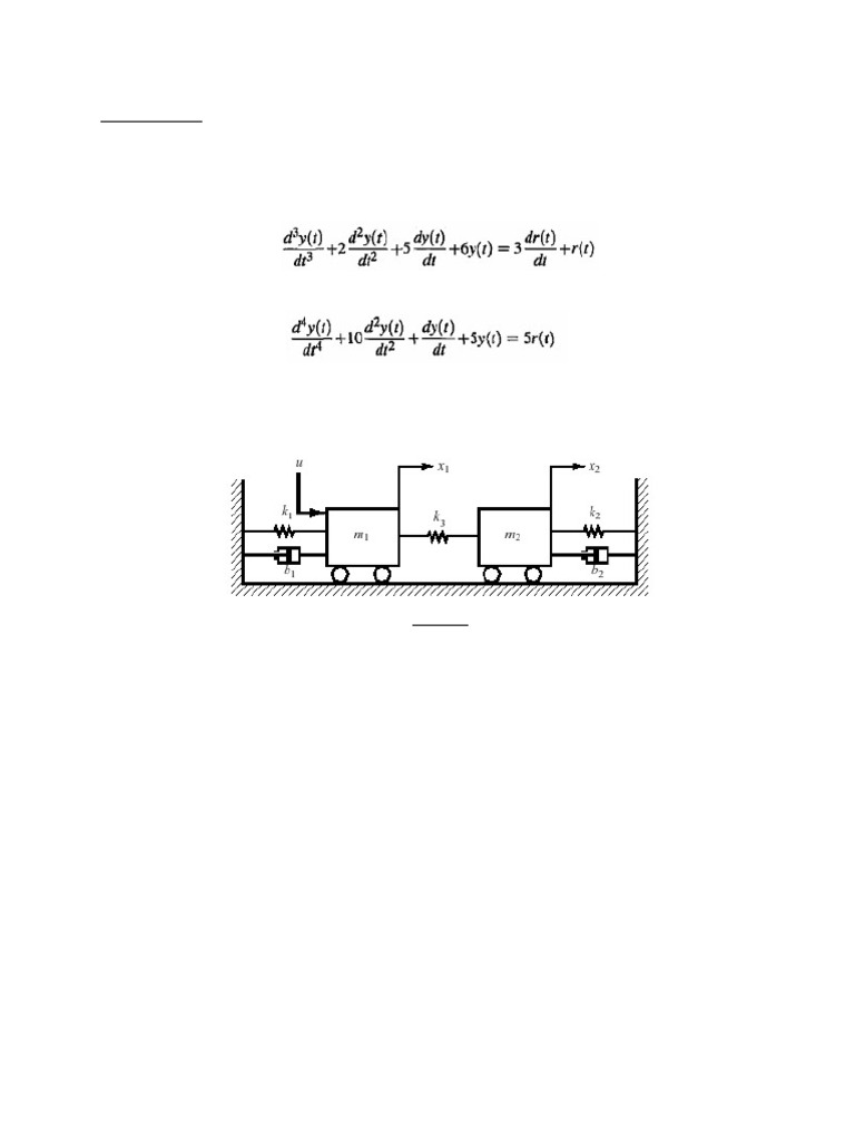 Simulink Diagrams and Step Responses | PDF