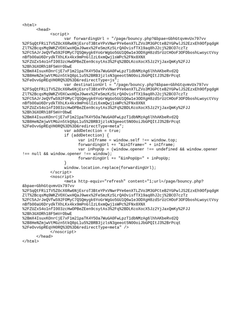 URL Redirection Script Explained | PDF