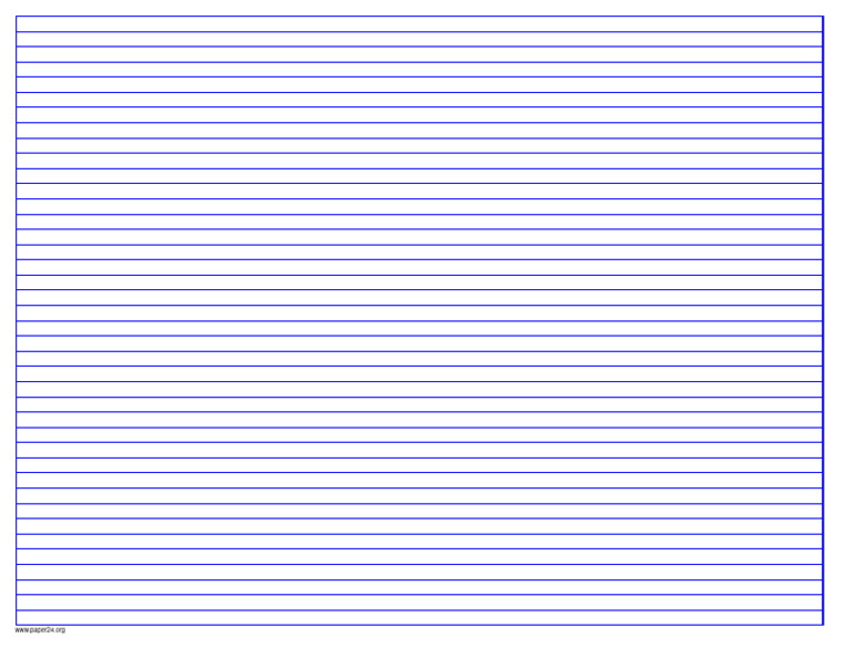 Lined Letter Landscape 2 Per CM Index0 Blue | PDF