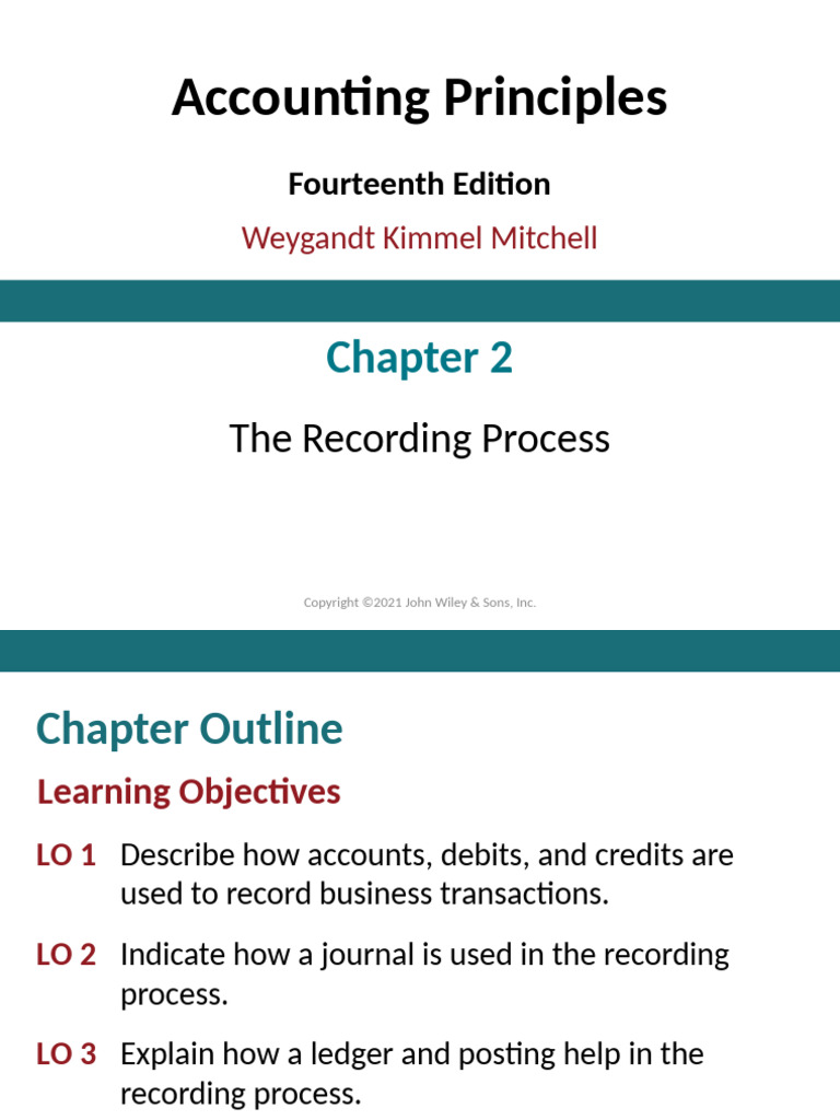 Understanding the Recording Process in Accounting | PDF | Debits And ...