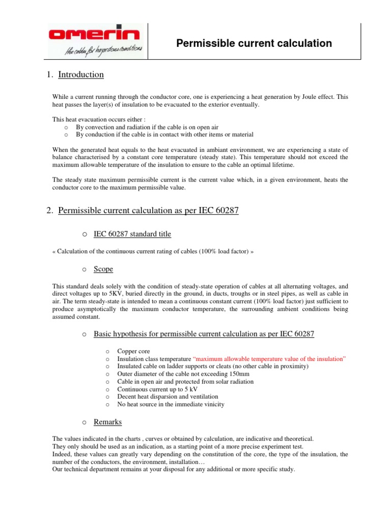 Iec 60287 Grouping Table PDF Cable Electric Current