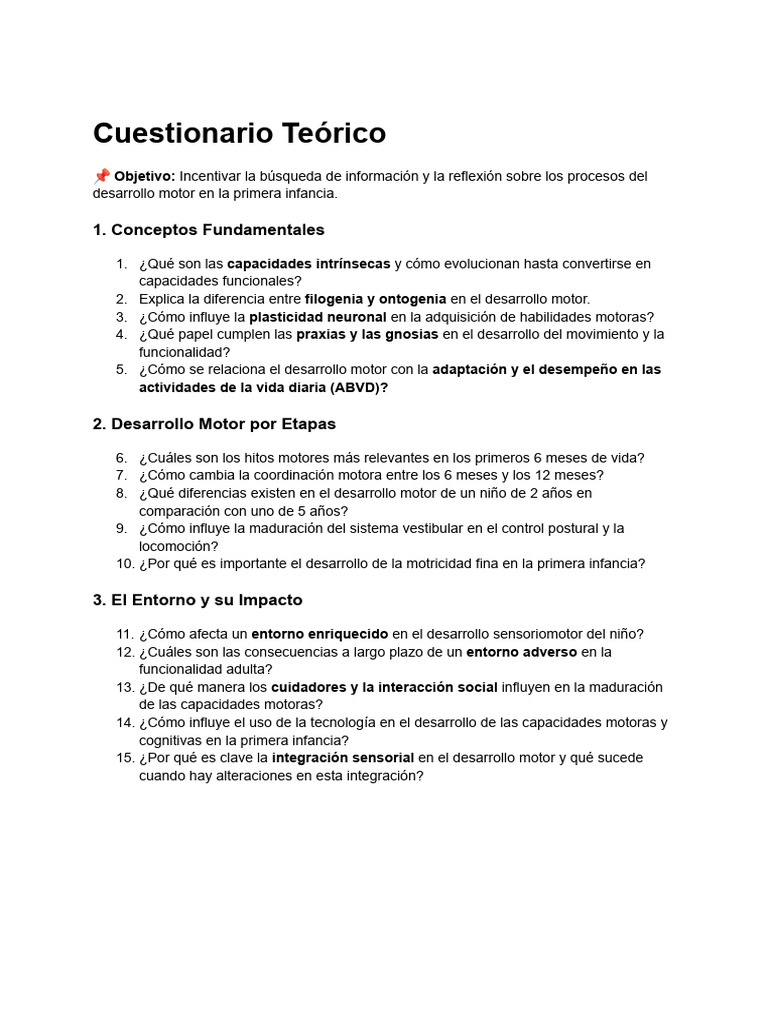 Cuestionario Unidad 3 | PDF