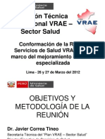 OBJETIVO y METODOLOGÍA - IRTIR - VRAE