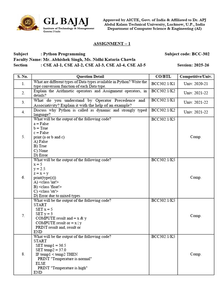PYTHON Assignment 1 | PDF | Computer Programming | Chess Openings