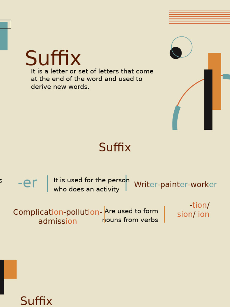 Suffix | PDF
