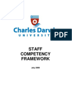 Staff Competency Framework