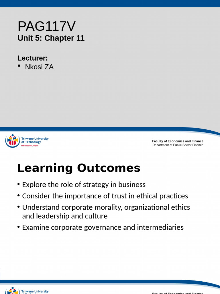 Strategy, Trust, and Corporate Ethics | PDF | Strategic Management ...