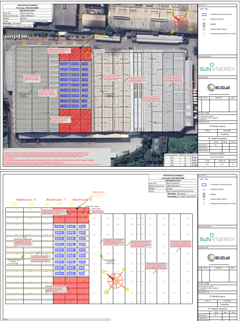 Roof PV Installation Limitations Report | PDF | Photovoltaics | Solar Panel