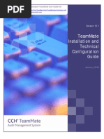 Download TeamMate Installation and Technical Configuration Guide by osza74 SN92808095 doc pdf
