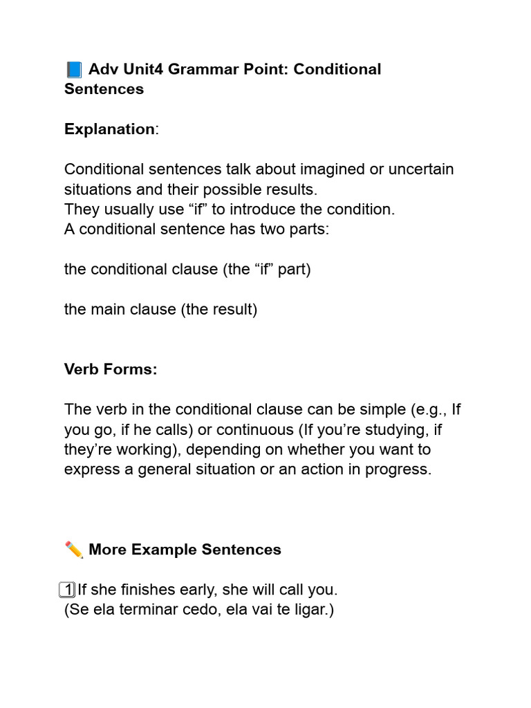 Adv Unit4 Grammar Point | PDF | Language Mechanics | Grammar