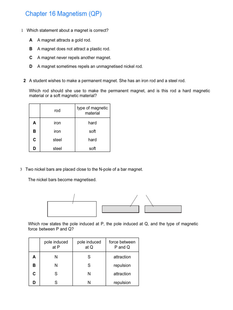 Understanding Magnetism Concepts | PDF | Magnet | Magnetism