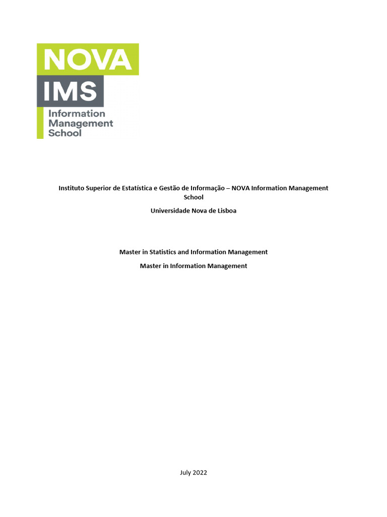Masters - Guidelines - EN - 95 ECTS | PDF | Thesis | Academic Degree