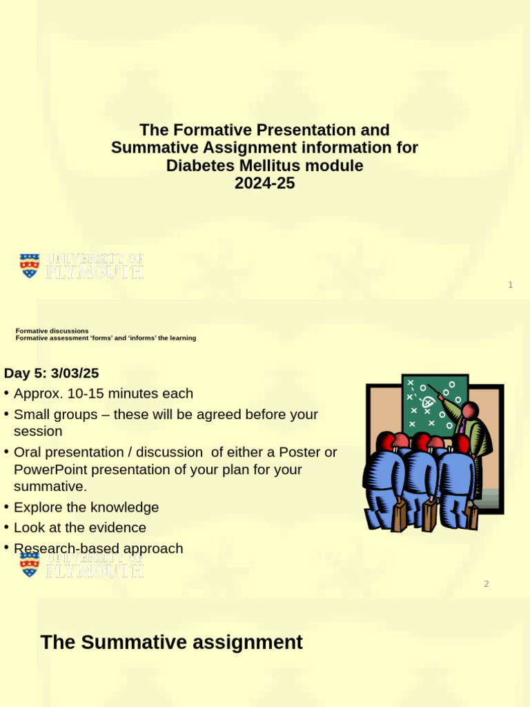 Diabetes Assignment Information 2024-25 | PDF | Lecture | Writing