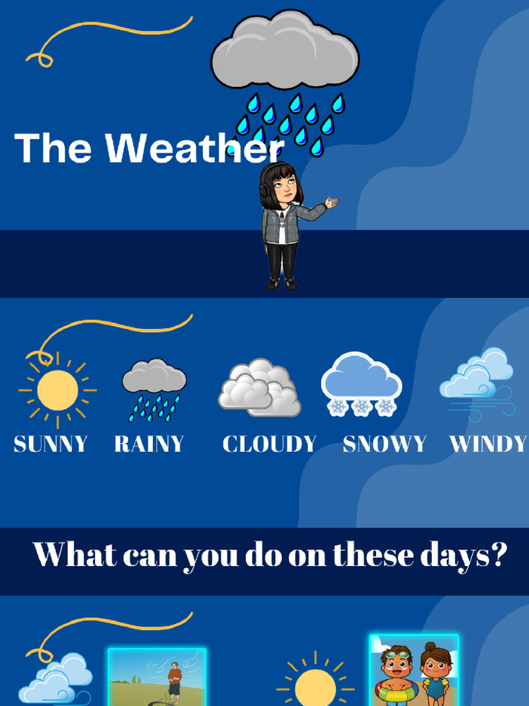 Weather Lesson | PDF
