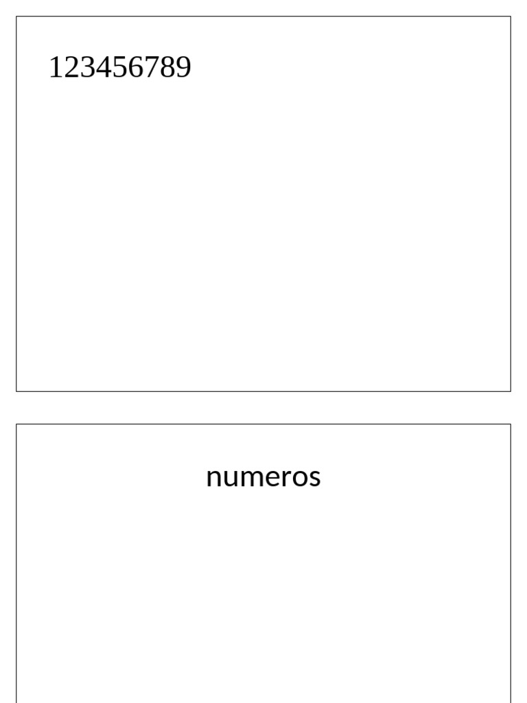 Numero S | PDF