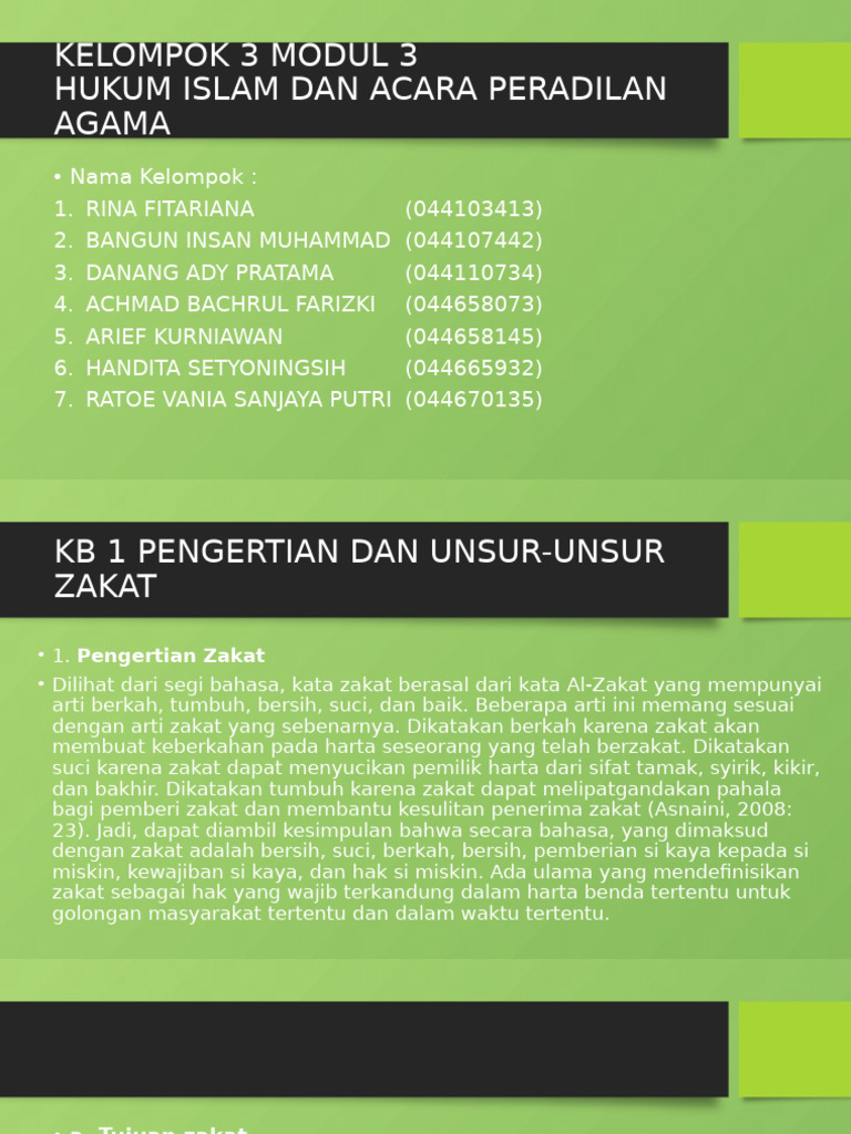 Modul 3 Kelompok 3 Hukum 7c | PDF