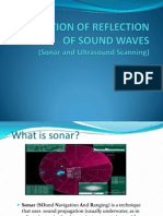 What is sonar and ultrasound scanning