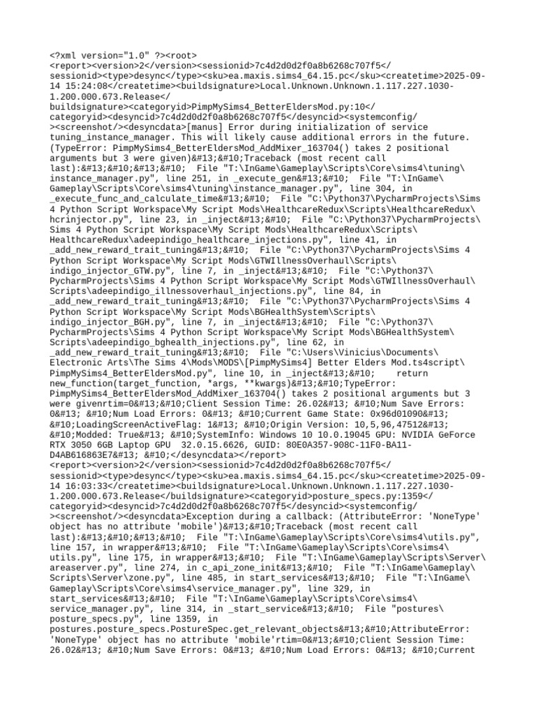 Better Elders Mod Initialization Error | PDF | Graphics Processing Unit ...