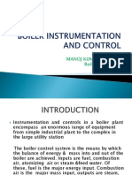 Boiler Instrumentation and Control Present Ti On